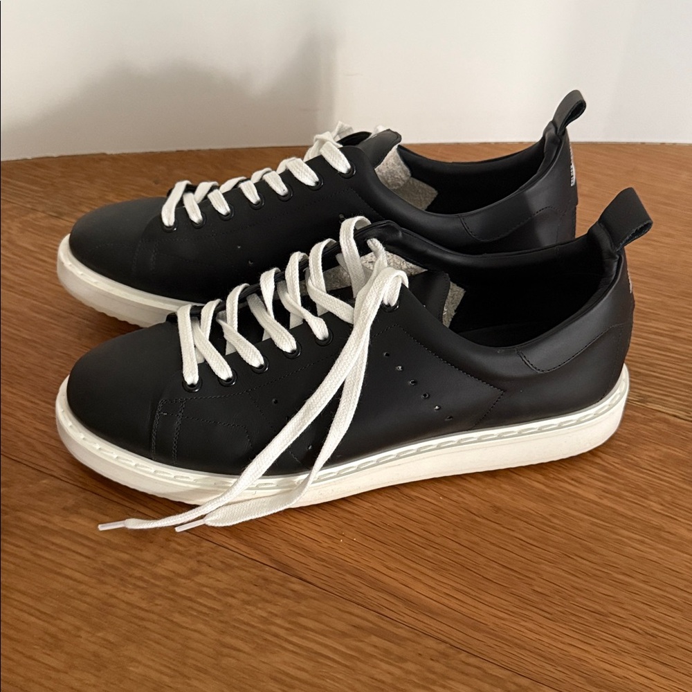 Mens Golden Goose Sneakers Starter Col A4 Black-White Sole 43 - Picture 10 of 12